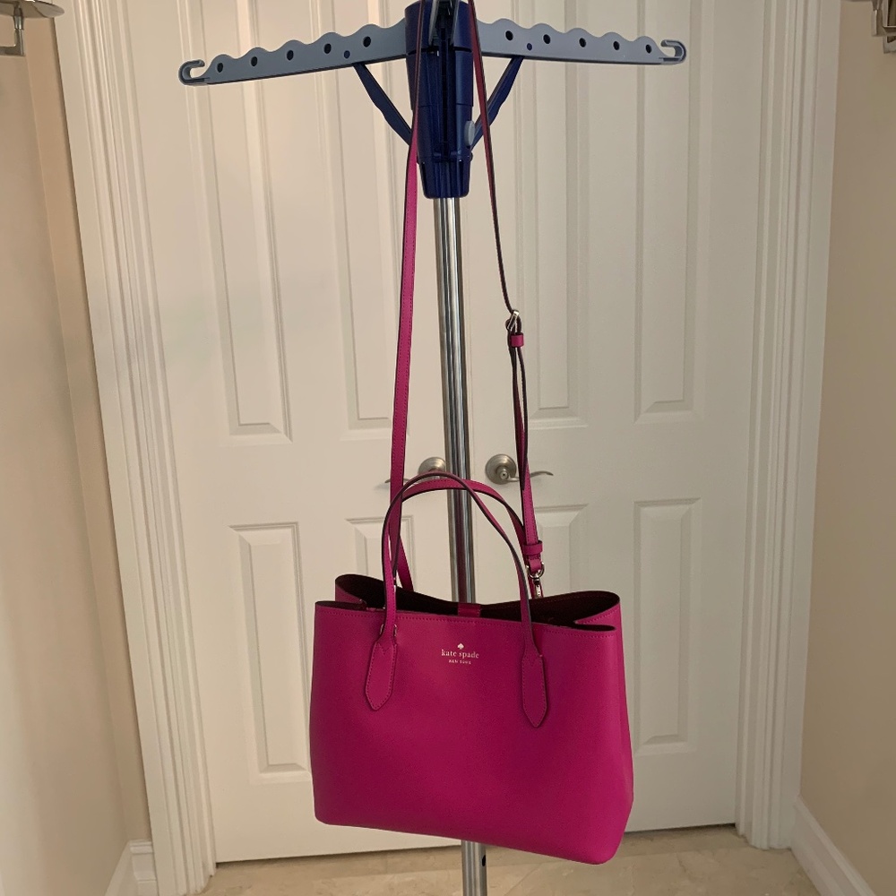 NWOT Kate Spade Magenta Pink Satchel/Crossbody Handbag